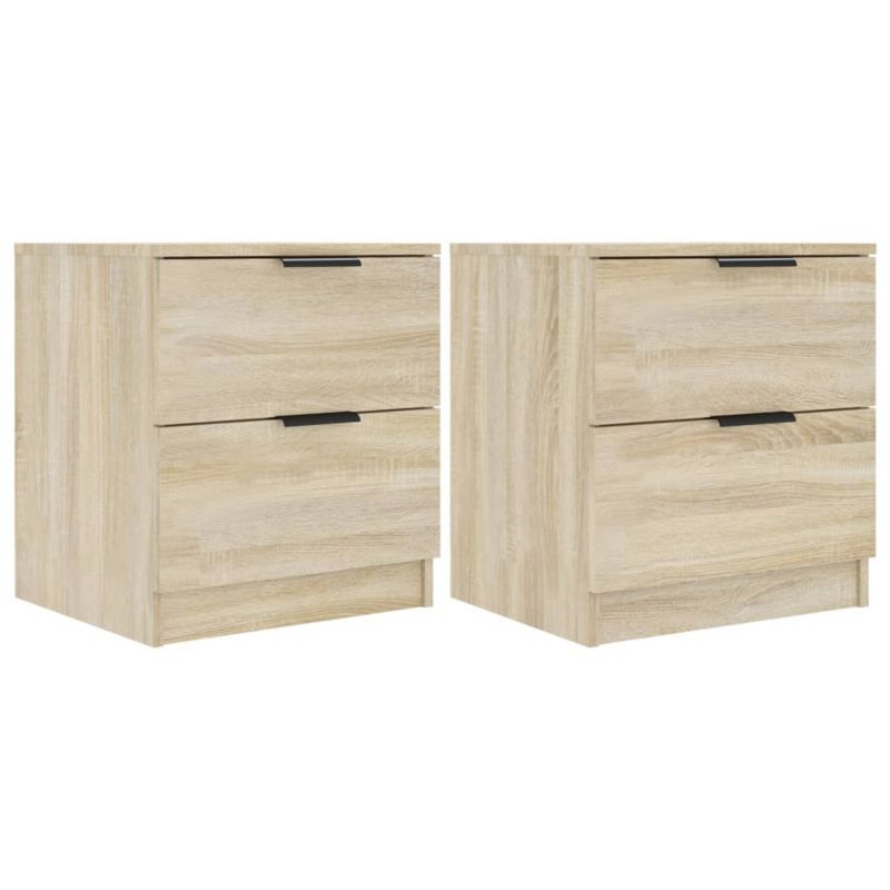 Szafki nocne WaszeMeble dąb sonoma WM-811221 2 szt.