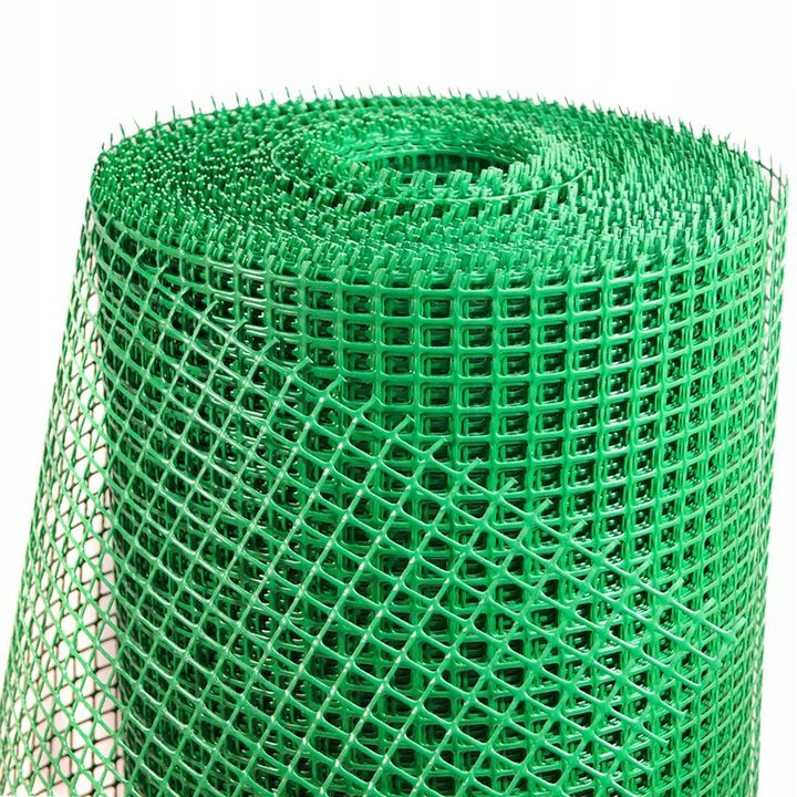 Siatka Ogrodzeniowa MELETE Zielona Rabatowa Plastikowa Wszechstronna 0,6m x 20 m - 1 sztuka