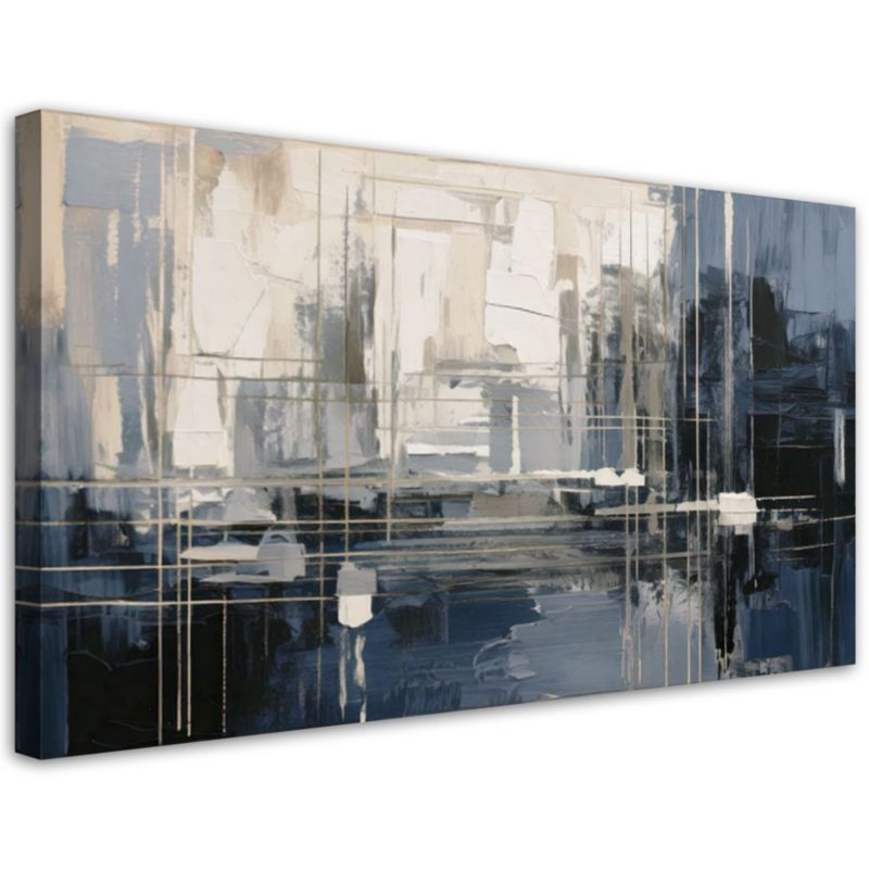 Obraz do sypialni Feeby Abstrakcja Geometryczna Linie 100x50cm 1szt