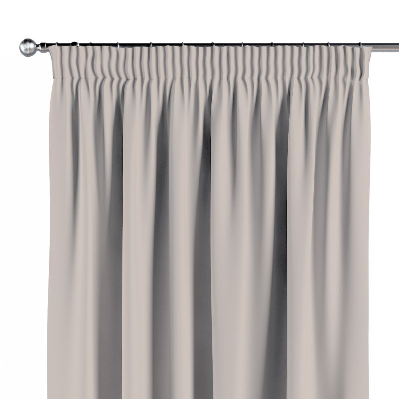 Zasłona na taśmie marszczącej 1 szt. 130 x 245 cm Dekoria kaszmirowy 1 szt.