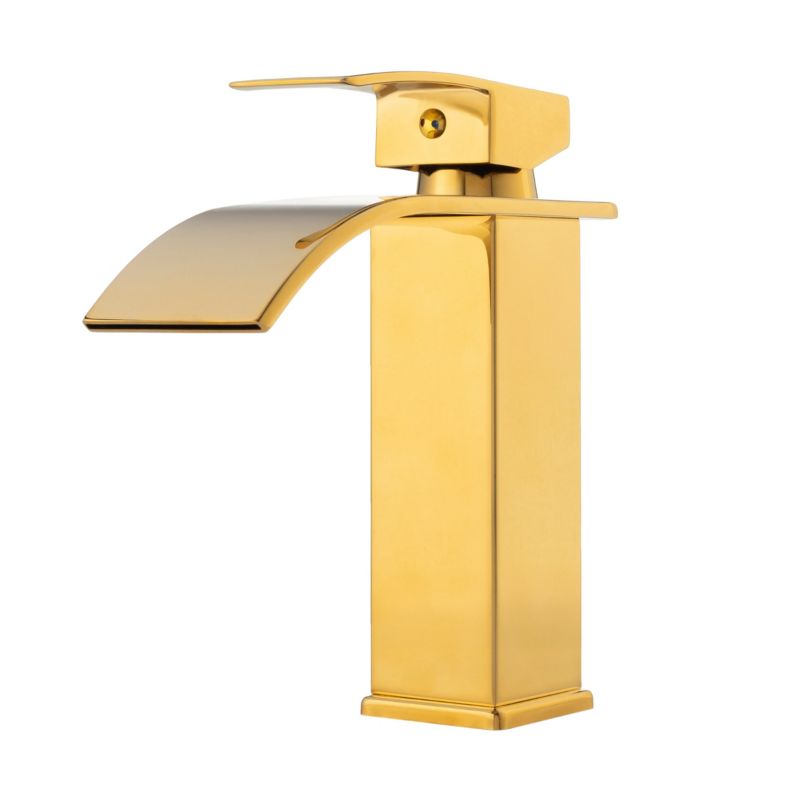 Bateria umywalkowa Silla Cascade niska stojąca SEM-1001G złota, 1 szt.