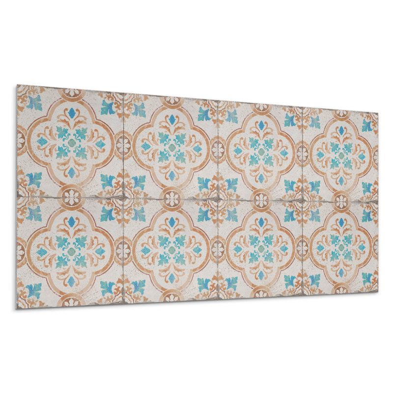 Panele samoprzylepne Wallfluent 60x30 cm Dekoracja w kwiaty 6 szt.