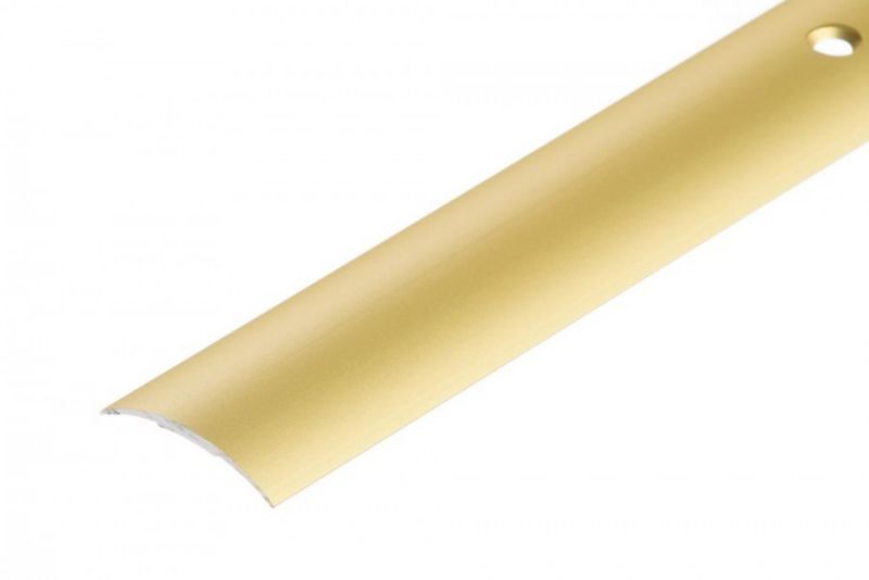 Profil progowy owalny Cezar Złoty 30mm 2,7m aluminiowy 1 szt.