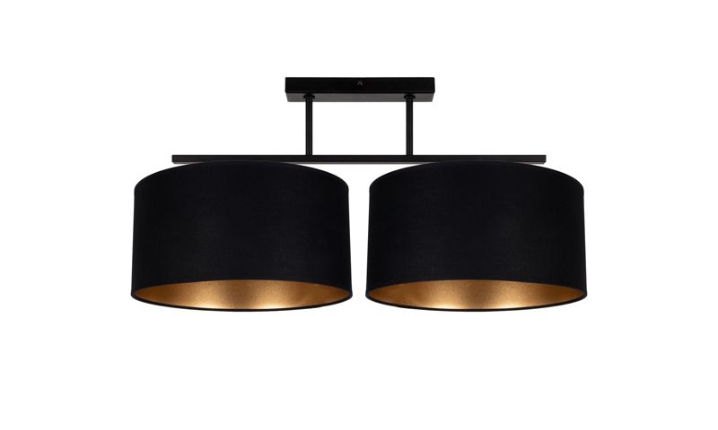 Lampa sufitowa ASTRA HEXE E27 tkanina 2 x 60W H0402 H0402 1 szt.