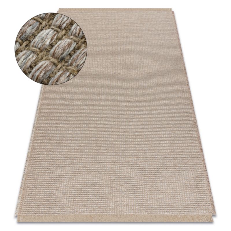Dywan Jute RugsX 140x190 cm beż D1478 1 szt.