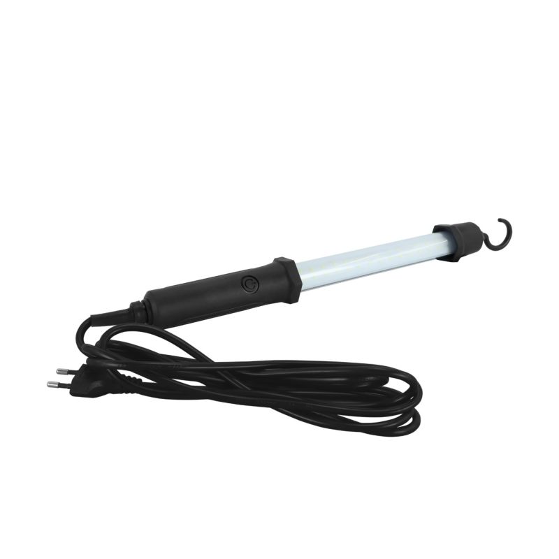 Lampa warsztatowa STRUHM LED WADER LED 8W BLACK CW szczelna czarna moc 8W barwa światła zimnobiała - 1 szt.