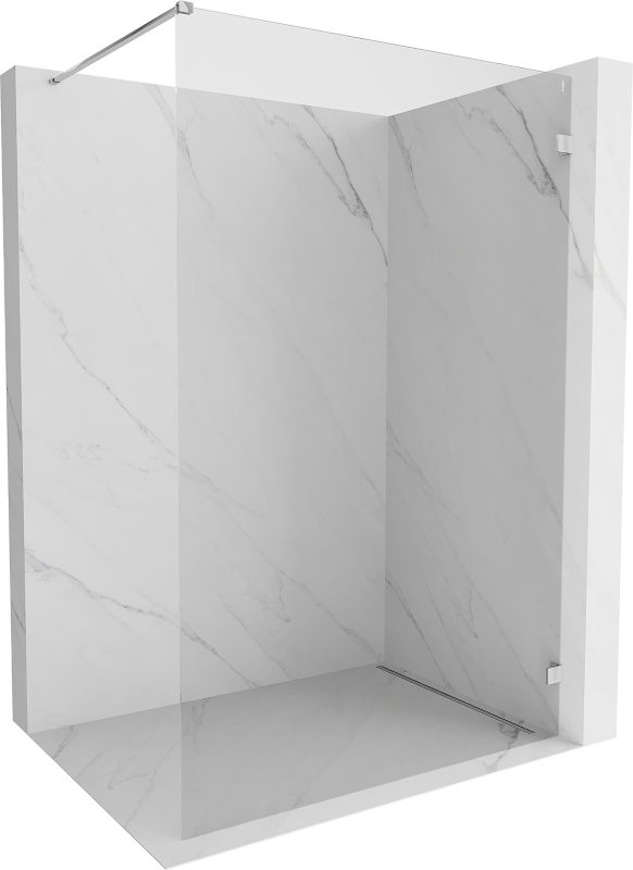 Ścianka prysznicowa walk-in Mexen Lunar chrom transparent 60x200 cm 830-060-000-01-00-P 1 szt.