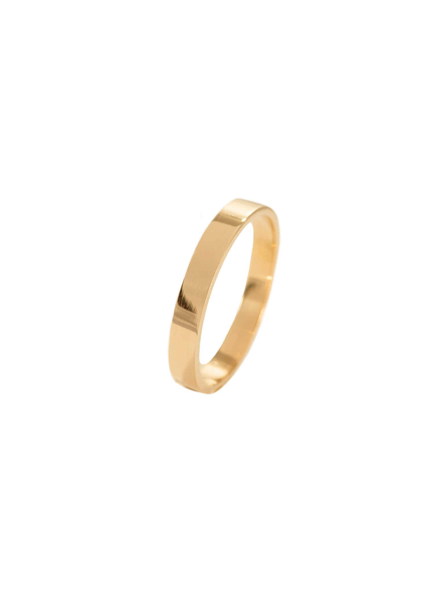 Wedding Band N°3 - obrączka ślubna prostokątna, 4 / 18
