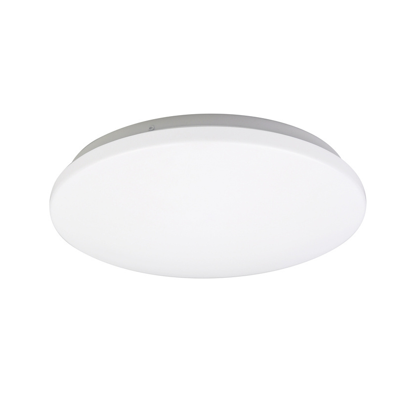 Biały plafon sufitowy LED 12W 4000K do przedpokoju LINDA