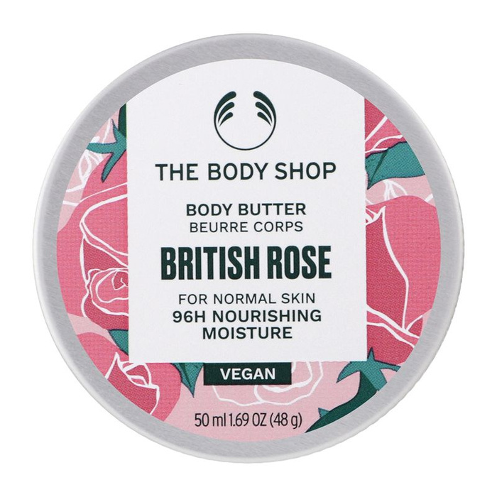 The Body Shop Masło do ciała British Rose, 50 ml