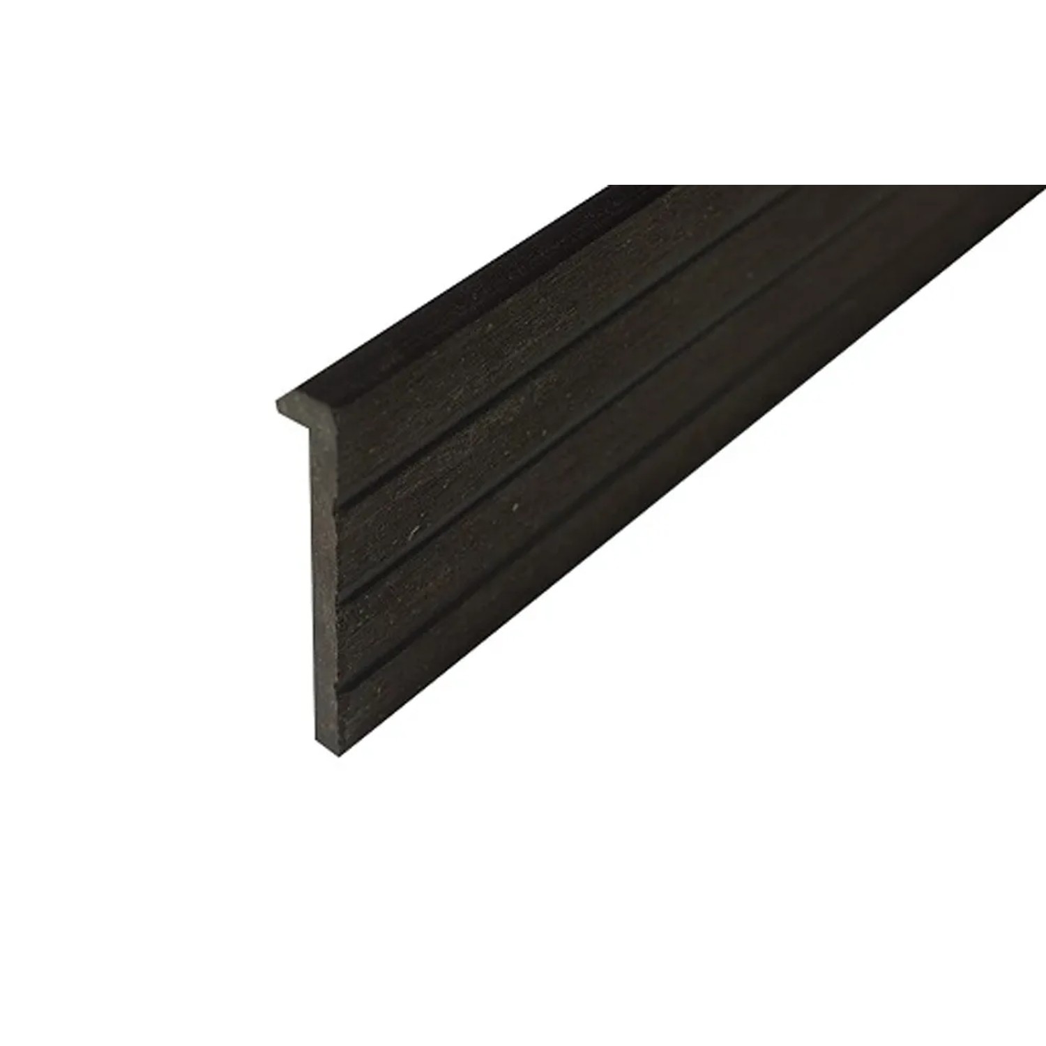 Winfloor Listwa WPC kompozyt L wykończ. antracyt dł.: 220 cm
