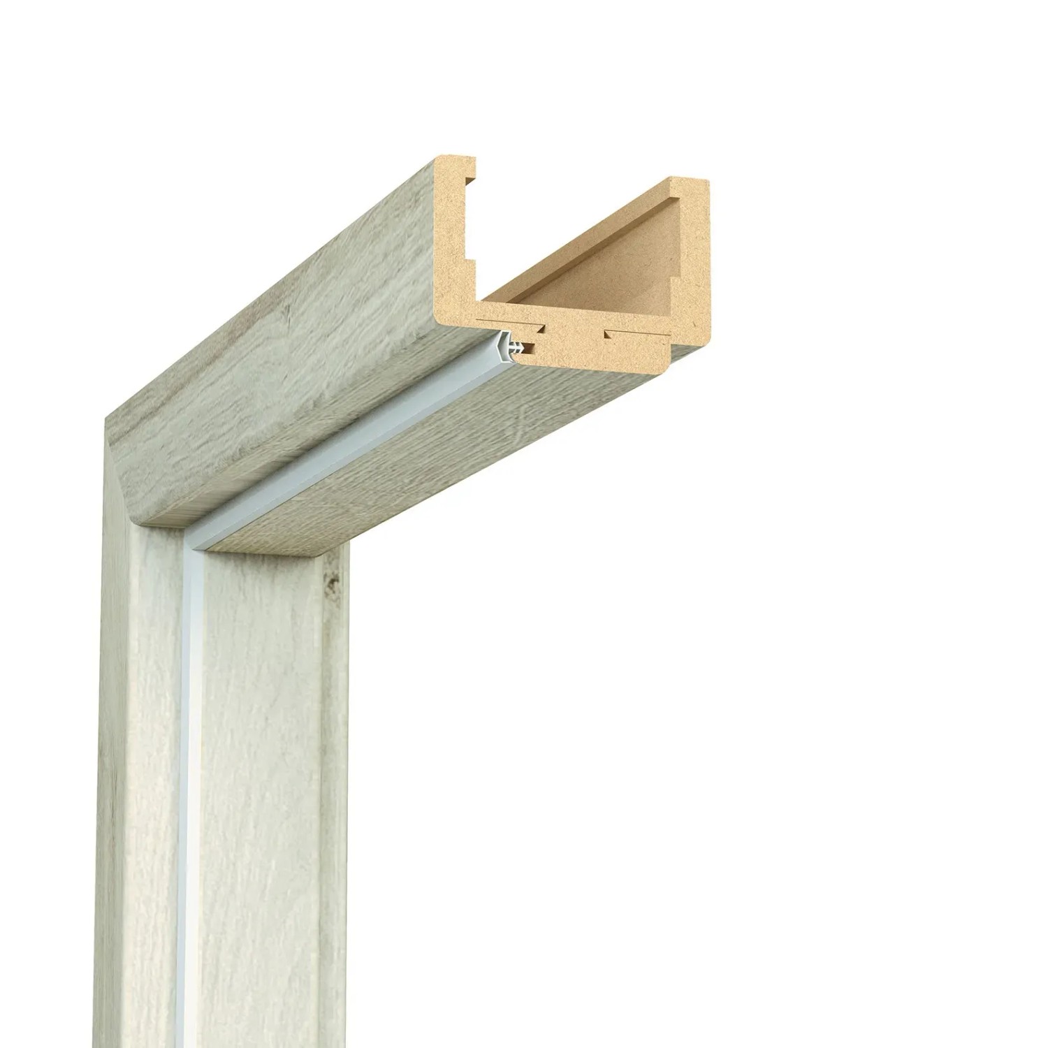 DRE Ościeżnica regulowana 200-220 mm Dąb craft 80L