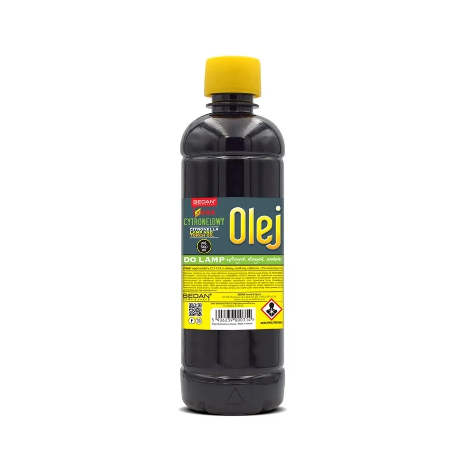Olej do lamp cytronella Iskra - 500 ml