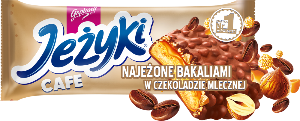 Ciastka Jeżyki, kawowy, 140g