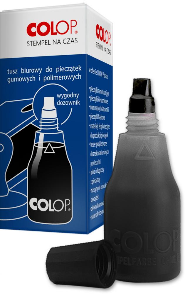 Tusz do stempli Colop, 25ml, czarny