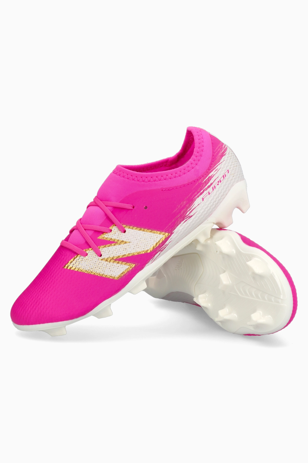 Korki New Balance Furon V8 Team FG Junior - Różowy