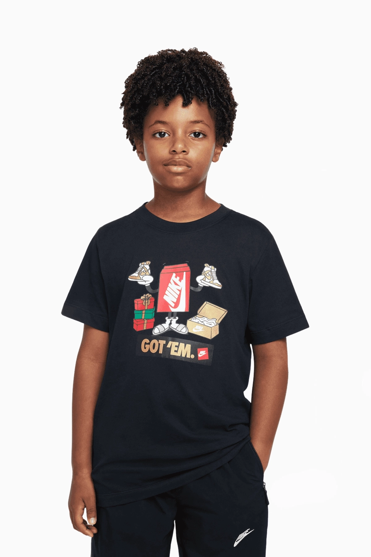 Koszulka Nike Sportswear Junior - Czarny