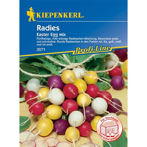 1 szt, Retek Easter Egg, színkeverék - Magok: Mod de ambalare: 1 db