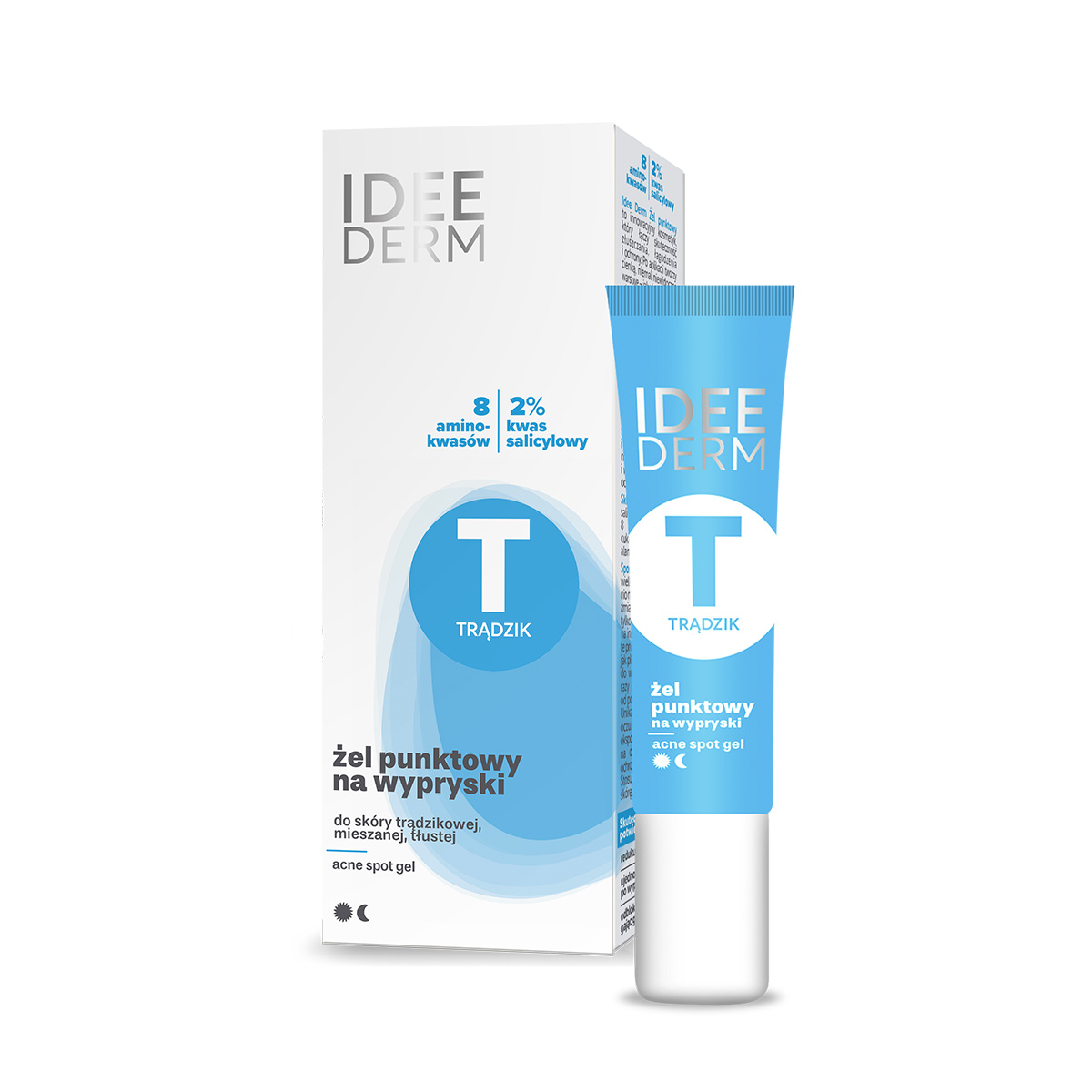 Idee derm - żel punktowy na wypryski, 15 ml