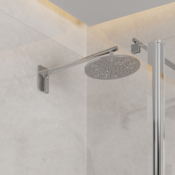 Deante Cascada deszczownica 25 cm okrągła chrom NAC091K - Wysyłka w 24h