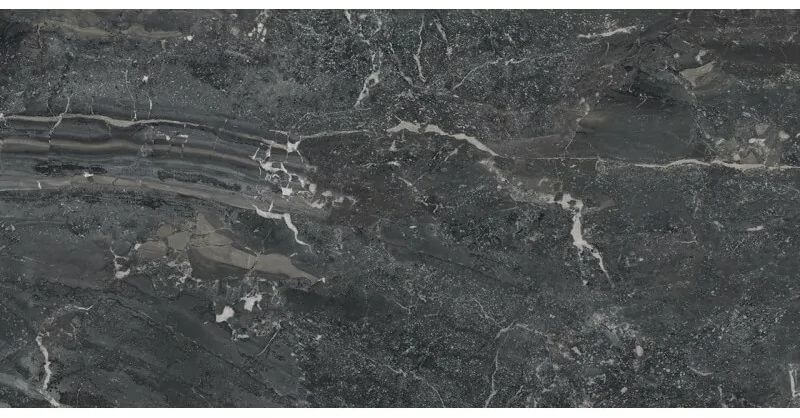 Paradyż North Cathedral Black płytka ścienno-podłogowa 119,8x59,8 cm czarna