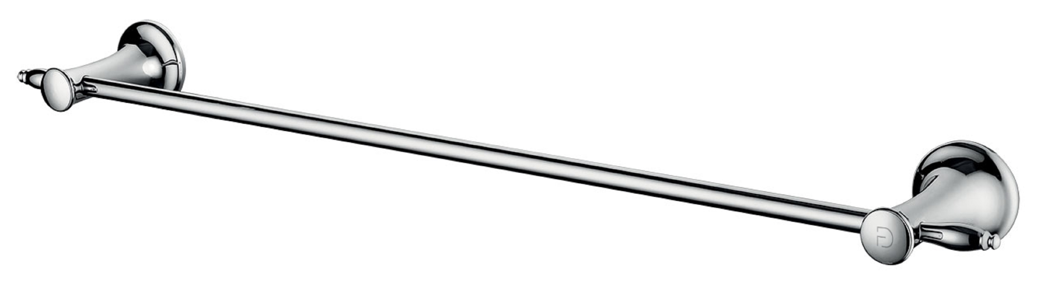 FDesign Lacrima wieszak na ręcznik 60 cm drążek pojedynczy chrom FD6-LRA-01-11