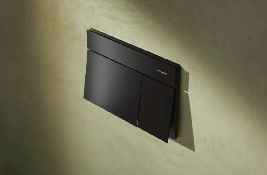 Hansgrohe Element E przycisk spłukujący do WC czarny 66003670 - Wysyłka w 24h