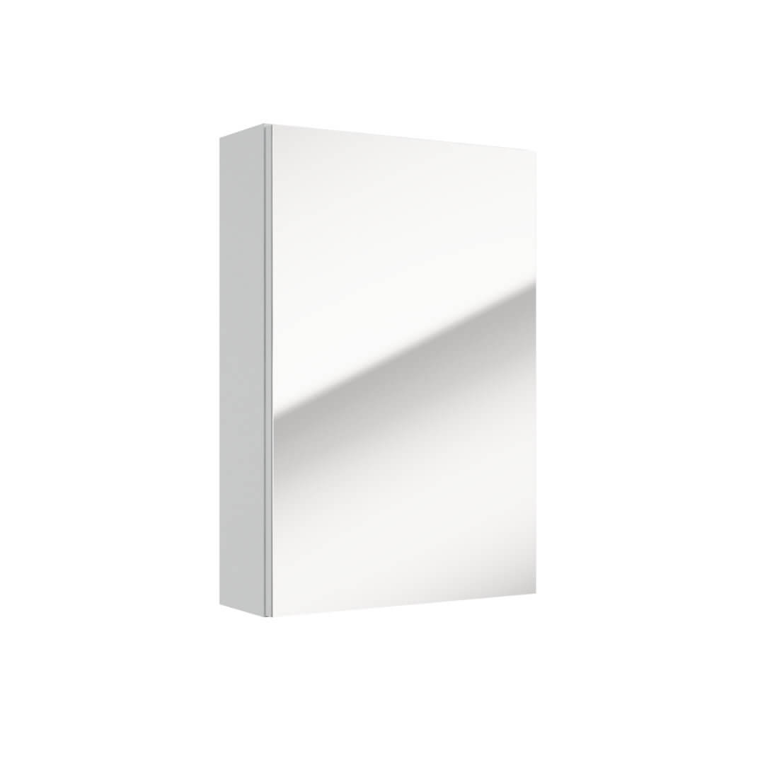Defra Salsa E40 szafka 40x15x60 cm z lustrem biały połysk 242-E-04001 - Wysyłka w 24h