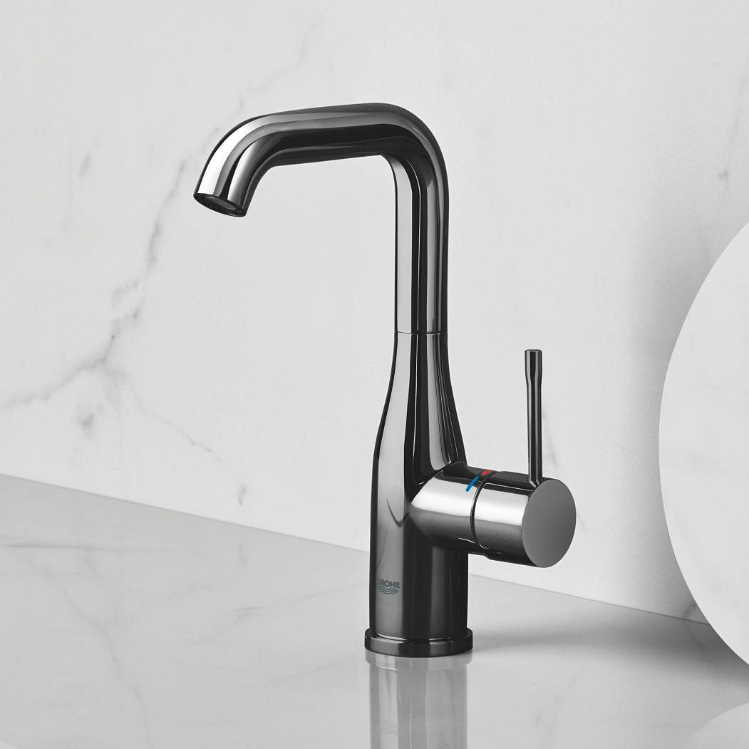 Grohe Essence bateria umywalkowa stojąca hard graphite 32628A01