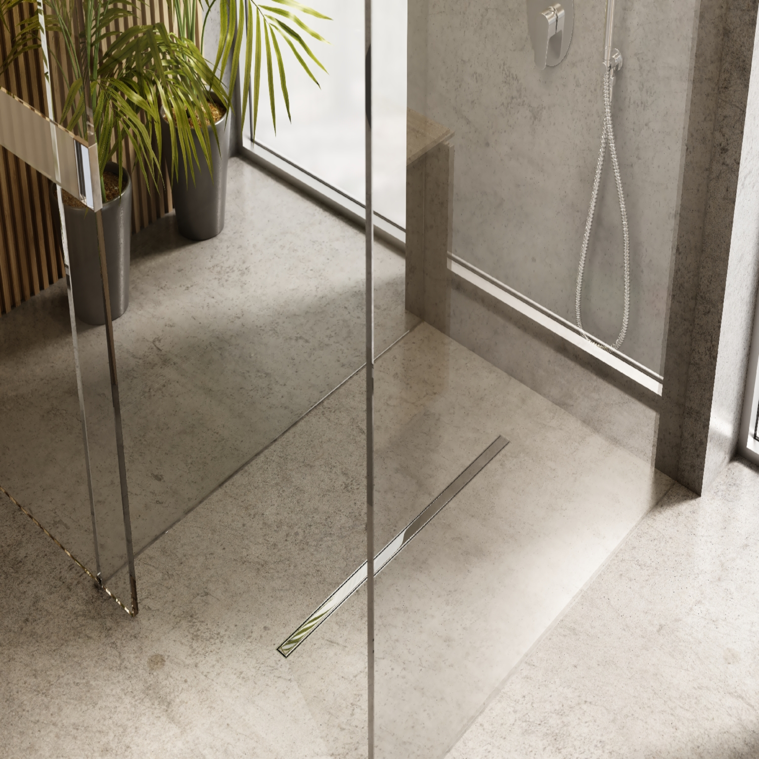 Schedline Slight Line Low odpływ liniowy 80 cm stal SOLSL-80035LOW