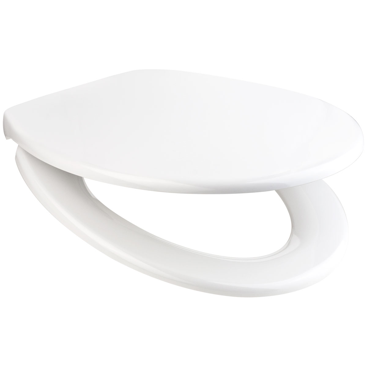 Duschy Softlux White deska sedesowa wolnoopadająca uniwersalna biała 805-13 - Wysyłka w 24h