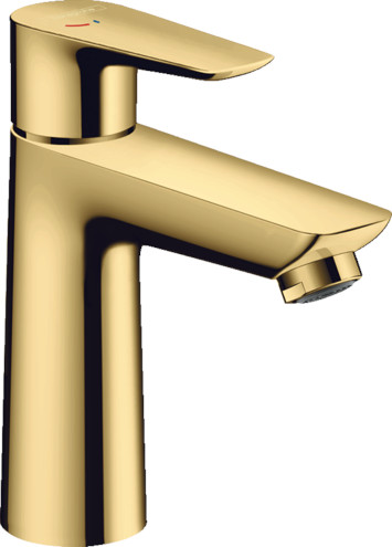 Hansgrohe Talis E bateria umywalkowa stojąca EcoSmart złoty optyczny polerowany 71713990
