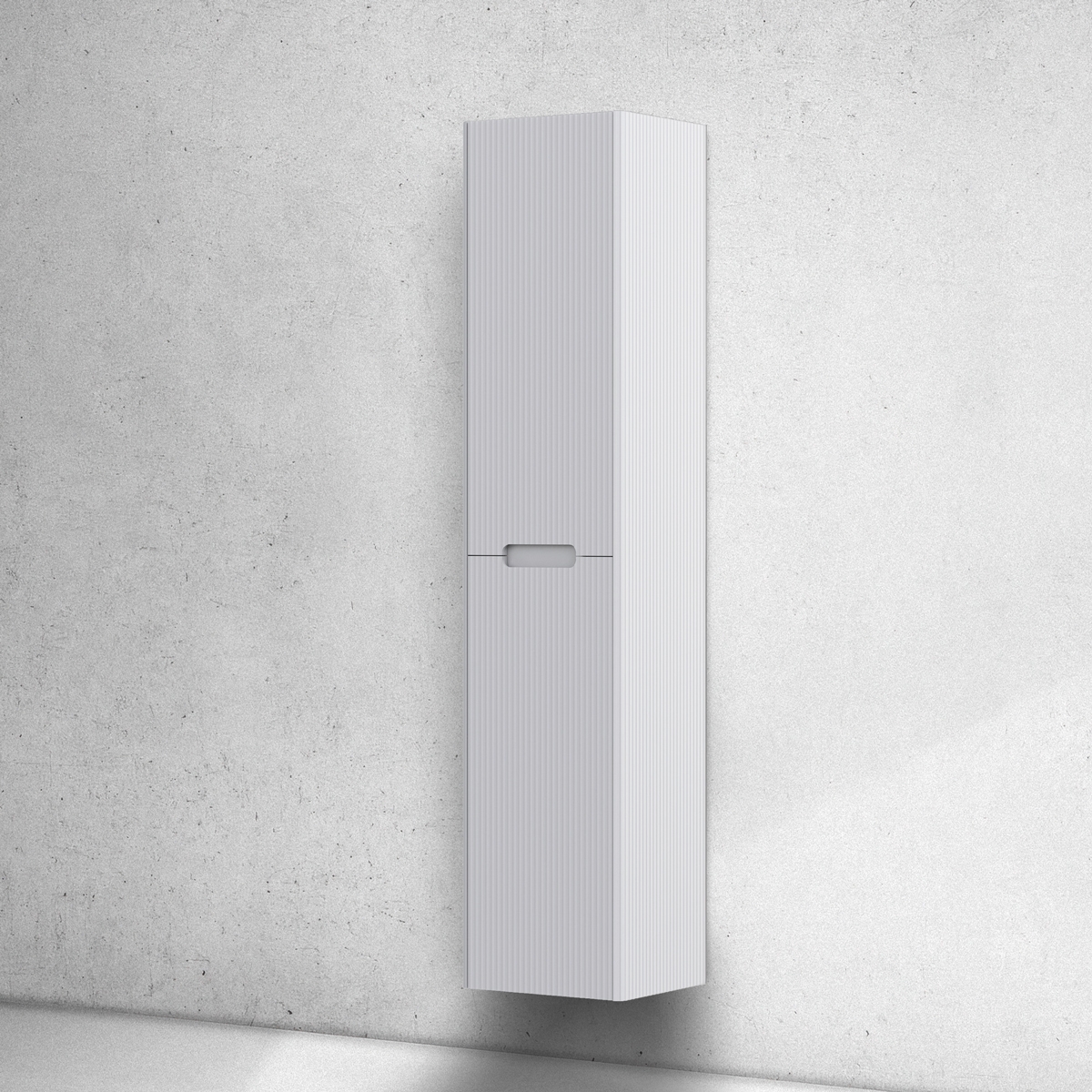 Oltens Hamnes szafka 160 cm boczna wisząca biały mat 60038000 - Wysyłka w 24h