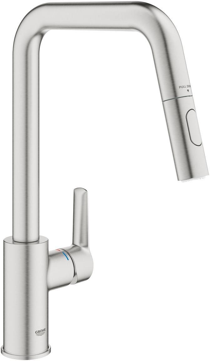 Grohe Start bateria kuchenna stojąca stal 30631DC0 - Wysyłka w 24h