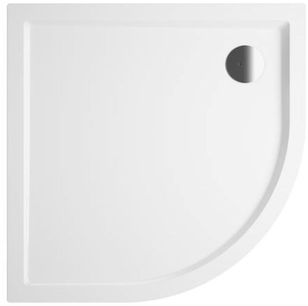 Riho Davos brodzik półokrągły 90x90 cm biały D002040005
