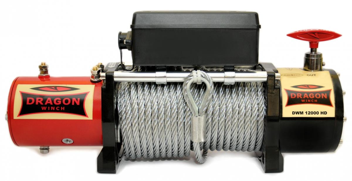 Wyciągarka lawetowa DWM 12000 HD 24V DRAGON WINCH