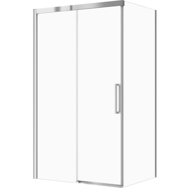 CERSANIT Kabina prysznicowa prostokątna CREA przesuwna 120x80x200 cm