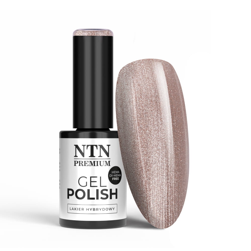 Lakier hybrydowy LED/UV Gel Polish Browns Nr 525 Limited Edition NTN Premium HEMA/Di-HEMA Free 5g
