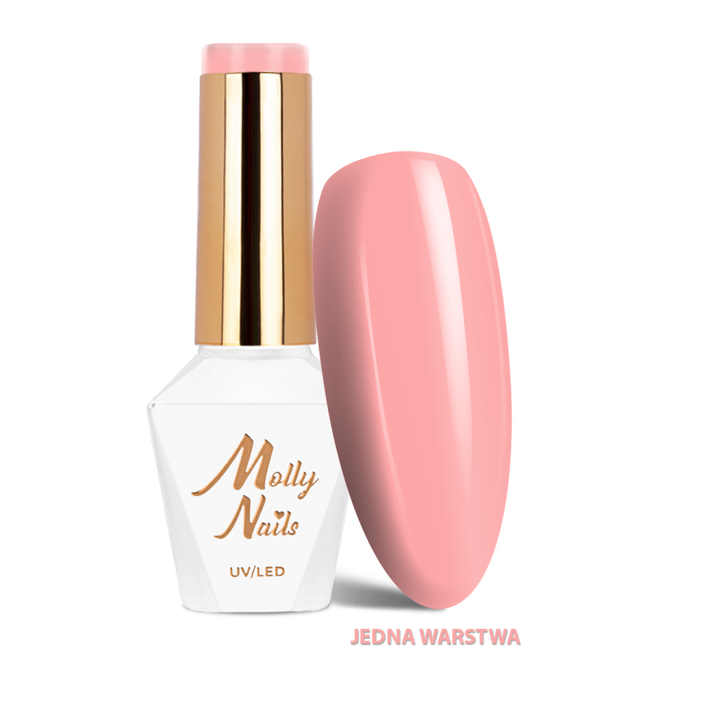 Lakier hybrydowy LED/UV Gel Polish Molly Nails Wedding Yes, I Do Nr 25 Sweet Princess HEMA/Di-HEMA Free 8g