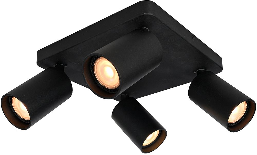Darmowa Dostawa - Lampa podsufitowa 4x10 W czarna Italux Nesto SPL234364SBK
