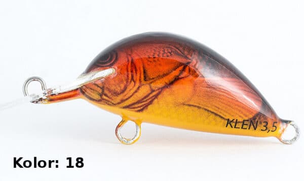 Bonito Wobler Kleń 3,5cm Tonący #18