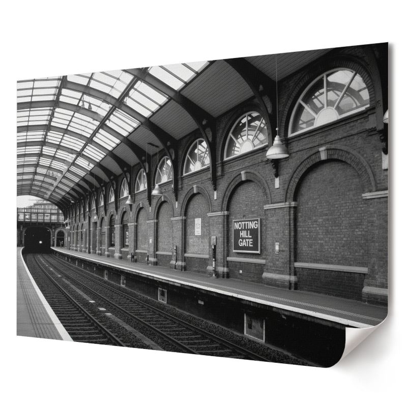 Plakat canvas Wallfluent Format A2 Dworzec klasyczny Artysta Greg 1 szt.