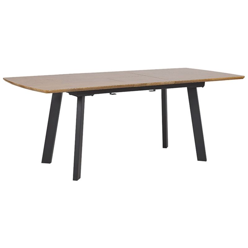 Stół do jadalni rozkładany Salvador Ciemnobrązowy 160/200 cm 90 cm 1 szt.