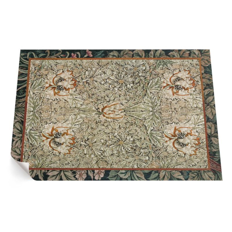 Dywan Winylowy Zewnętrzny ArtPrintCave 150x225 cm Wiciokrzew William Morris 1 szt.