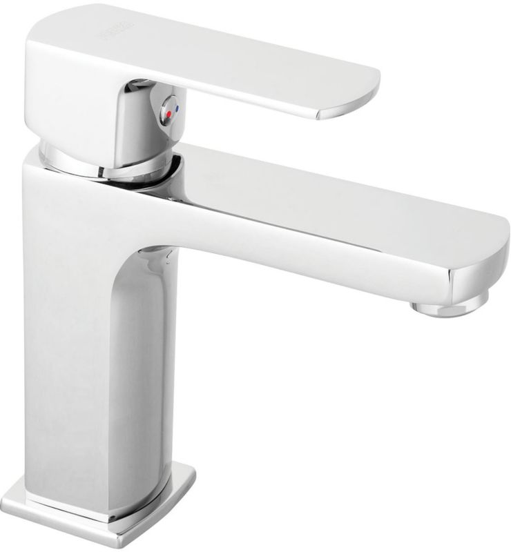 Bateria umywalkowa stojąca Ferro Alba VerdeLine chrom korek klik klak 1 szt.