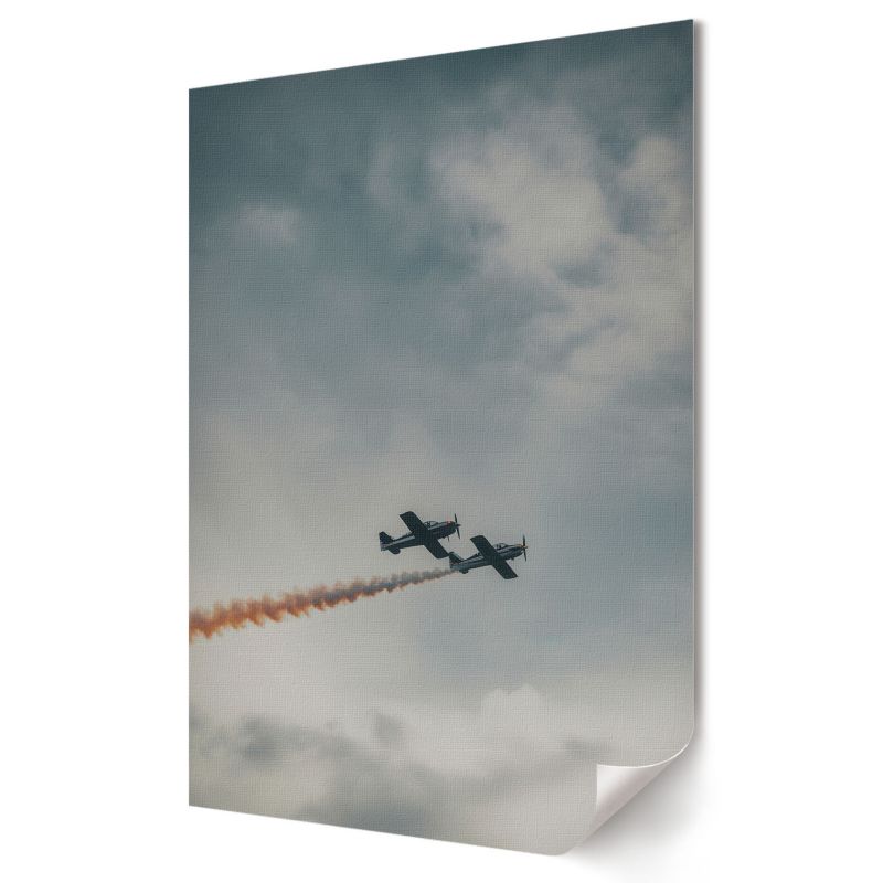 Plakat canvas Wallfluent Format A1 Powietrzna akrobacja Artysta Lunore 1 szt.