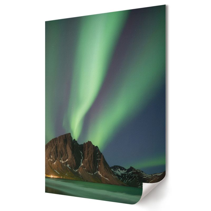 Plakat canvas Wallfluent Format A3 Zorza polarna Artysta Into 1 szt.