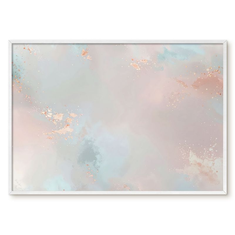 Tablica Magnetyczna Do Biura Tulup 100x70 cm Pastelowy harmonia - Biała rama Do sypialni, salonu 1 szt.