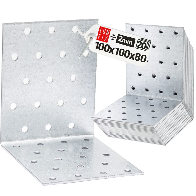 Kątownik montażowy Lun Fix 100x100x80x2 20szt.