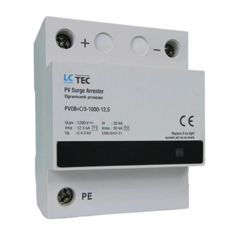 Ogranicznik przepięć 3P T1+T2 1200 V DC PVO BC/3-1000-12,5 LC TEC 1 Szt.